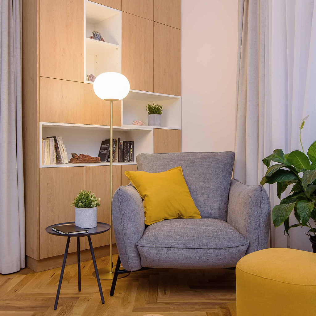 čtecí kout, Ing. arch. Ivana Volková, Architektiv