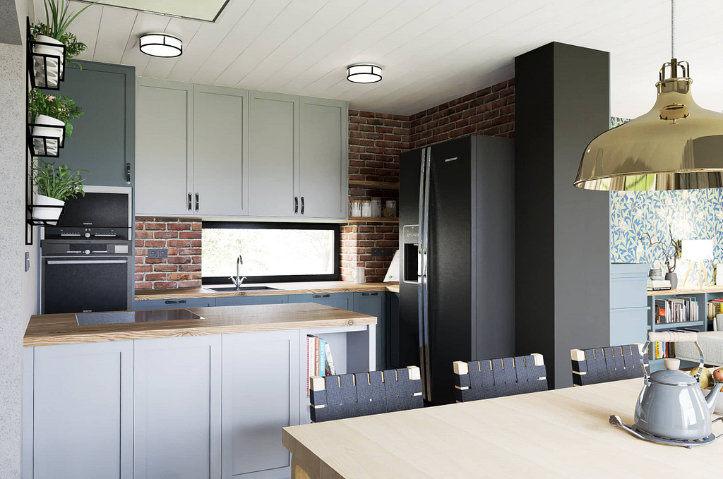 kuchyn v anglickem stylu