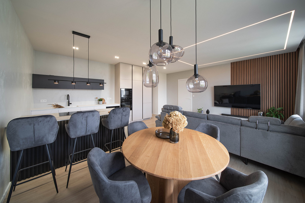 Moderní rekonstrukce bytu 3+1, realizace interieru olomouc, architektiv, navrh interieru olomouc