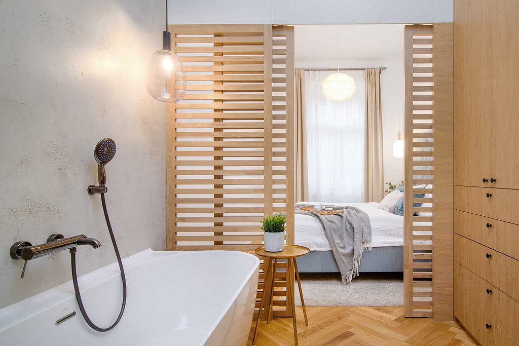 ložnice s vanou, Ing. arch. Ivana Volková, Architektiv