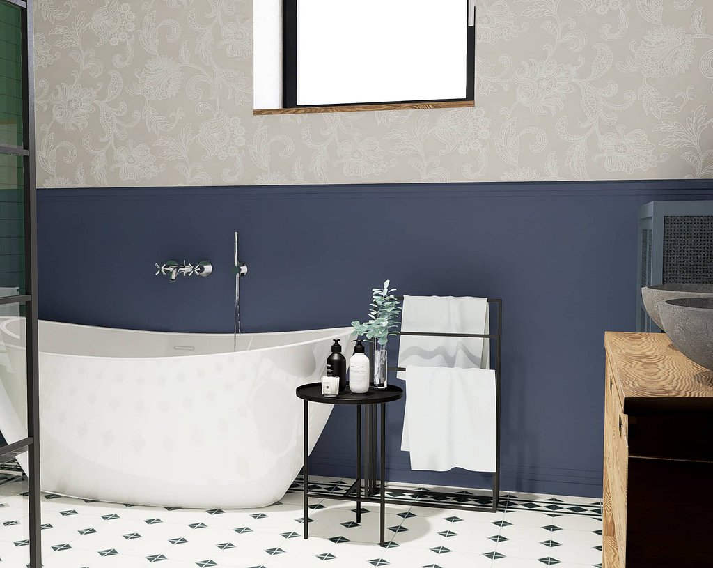 koupelna v anglickem stylu