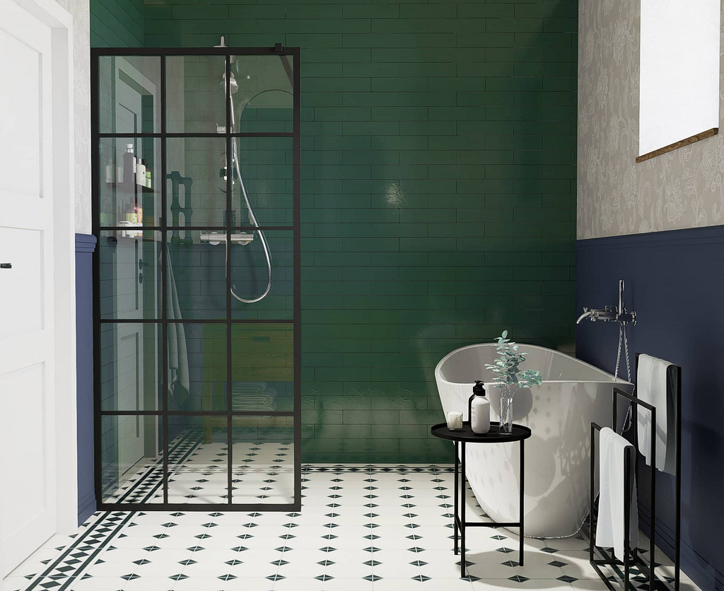 koupelna v anglickem stylu