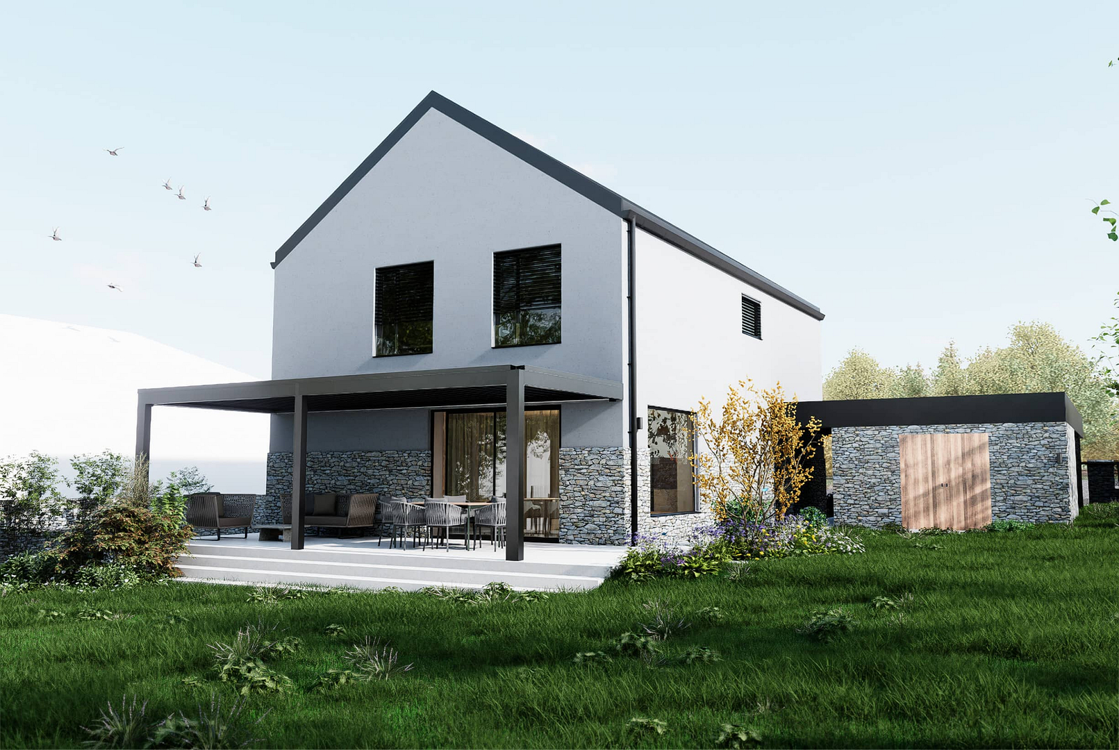 navrh rodinneho domu, architekt olomouc, navrh domu olomouc, navrh domu praha
