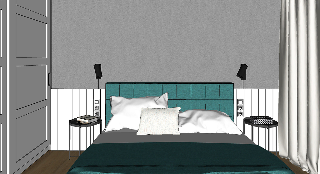 jednoduchá vizualizace interieru