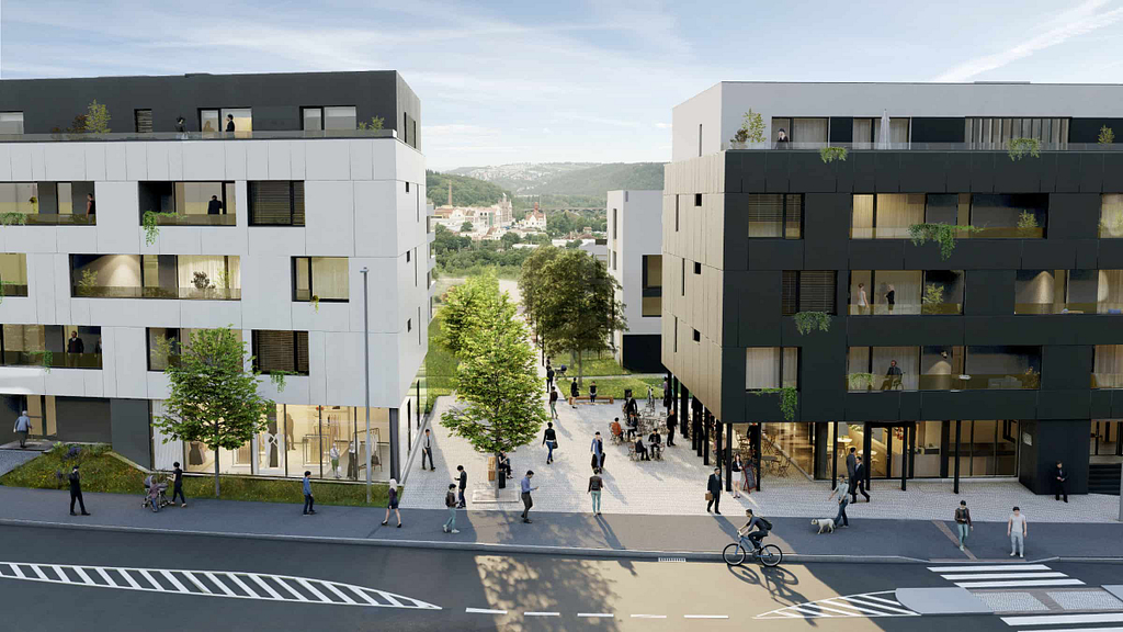 architektonické vizualizace, realistické vizualizace architektury