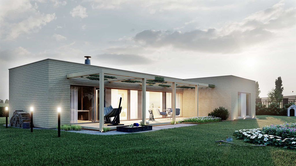 exteriérové realistické vizualizace