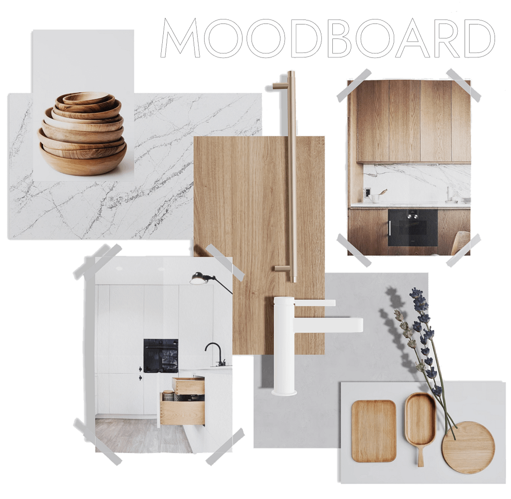 moodboard interiéru, konzultace interiéru, konzultace s architektem, konzultace s architektkou