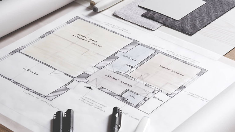 Funkční dispozice jako základ, Jak poznat dobře vyřešenou dispozici? Kdo mi s návrhem dispozice pomůže? Proč návrh interiéru začíná dispozicí? Architektiv, konzultace s architektou, konzultace s architektem, konzultace interiéru